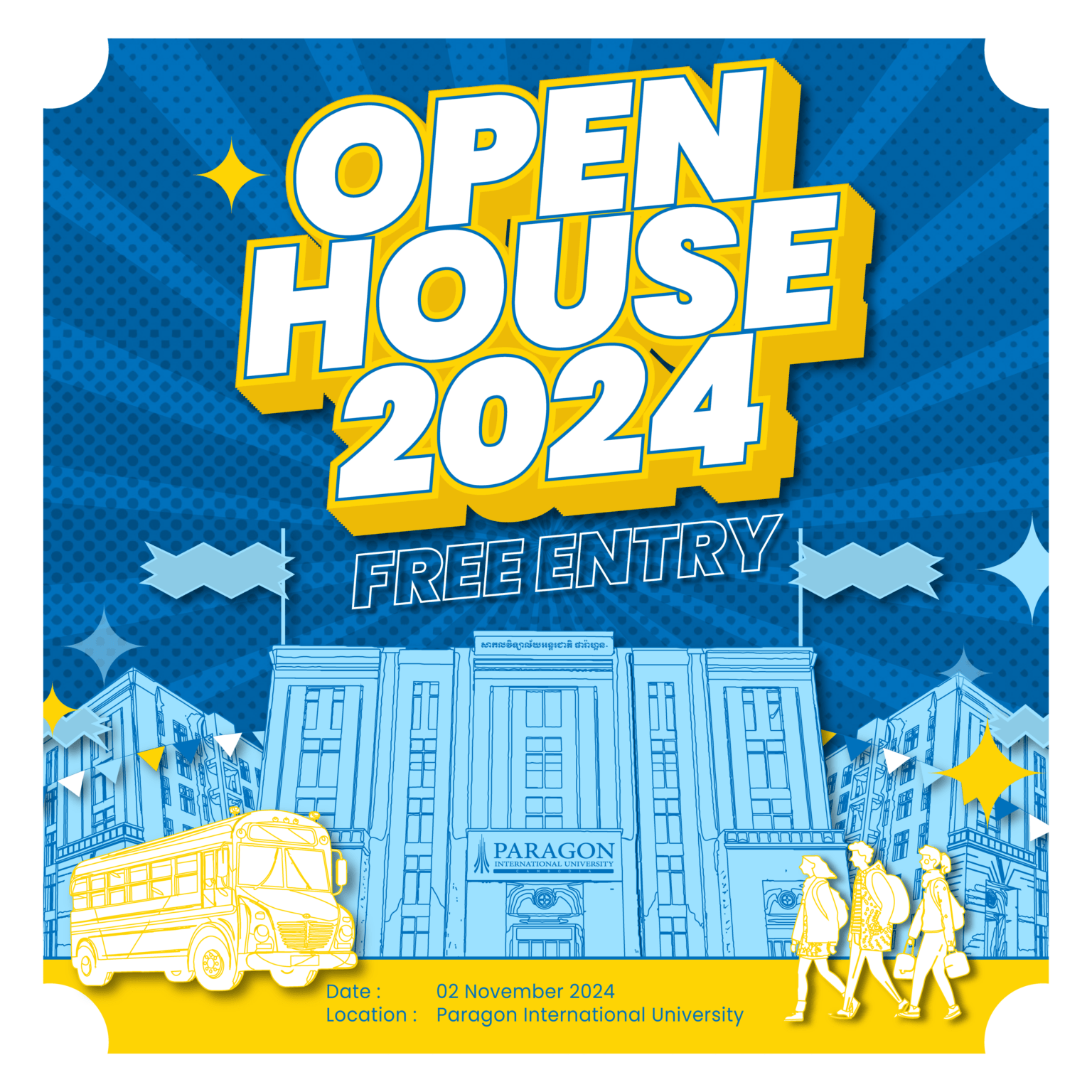 Open House 2024 Paragon International University